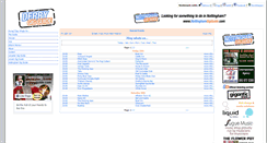 Desktop Screenshot of derbygigguide.com