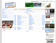 Tablet Screenshot of derbygigguide.com